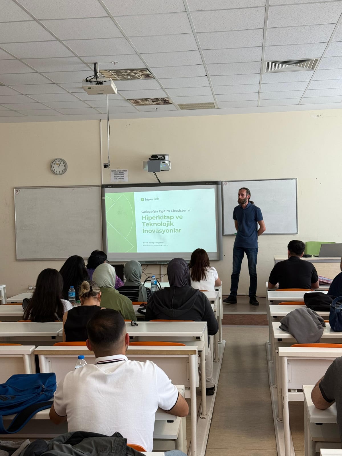 İstanbul Medeniyet Üniversitesi'nde "Bilgi Erişimi" dersine katılım sağlandı
